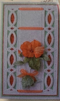 Embossing-Schablone Joy Rand, Rauten